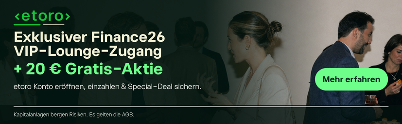 Exklusiver Finance26 VIP-Lounge-Zugang